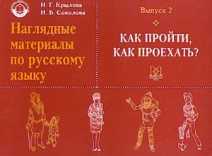 Наглядные материалы по русскому языку. Как пройти, как проехать?