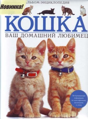 Кошка. Ваш домашний любимец. Альбом - энциклопедия.