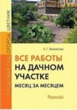 Все работы на дачном участке.Месяц за месяцем