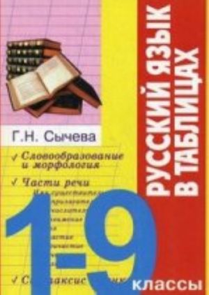 Русский язык в таблицах (1-9 кл)