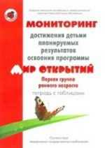 Мониторинг достижения детьми планируемых результатов освоения программы "Мир открытий". Первая группа раннего возраста