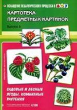 Картотека предметных картинок. Выпуск 6. Садовые и лесные ягоды. Комнатные растения.