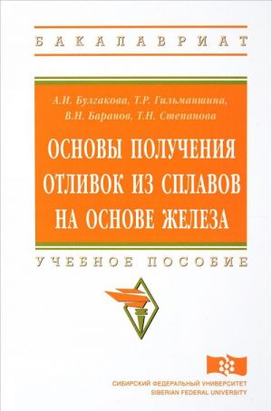 Osnovy poluchenija otlivok iz splavov na osnove zheleza. Uchebnoe posobie