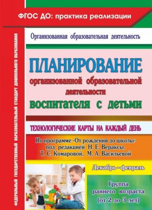 Планирование организованной образовательной деятельности воспитателя с детьми