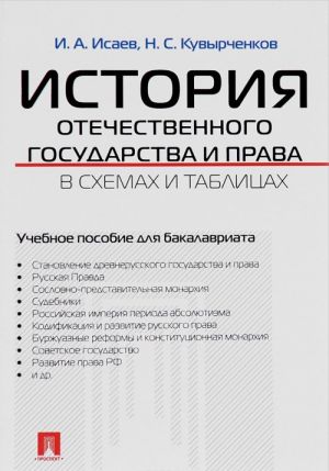 История отечественного государства и права в схемах и таблицах. Учебное пособие