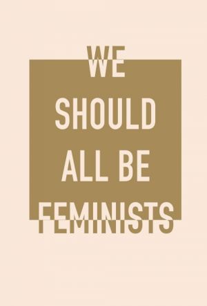 Bloknot. We should all be feminists (format A5, tonirovannyj blok, lenta-ljasse)