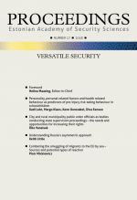 Proceedings of estonian academy of security sciences no 17/2018: versatile security