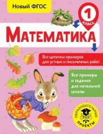 Matematika. Vse tsepochki primerov dlja ustnykh i pismennykh rabot. 1 klass