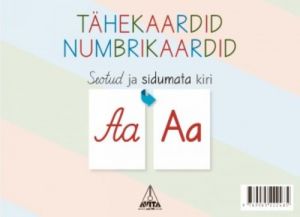 Tähekaardid. numbrikaardid. seotud ja sidumata kiri