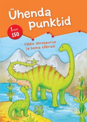 Ühenda punktid. väike dinosaurus ja tema sõbrad