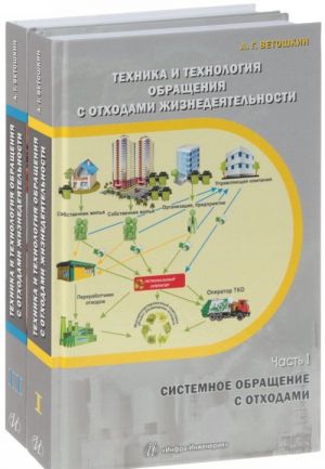 Tekhnika i tekhnologija obraschenija s otkhodami zhiznedejatelnosti. (komplekt iz 2-kh knig)