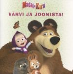 Masha ja karu. värvi ja joonista!