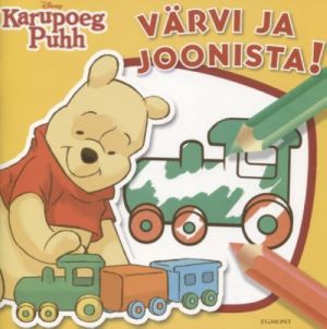 Karupoeg puhh. värvi ja joonista!