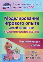 Modelirovanie igrovogo opyta detej 3-4 let na osnove sjuzhetno-rolevykh igr. Tekhnologicheskie karty