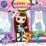 Littlest pet shop. värvi ja joonista!