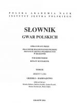 Slownik gwar polskich. Tom 9. (32).