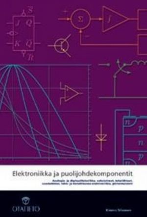 Elektroniikka ja puolijohdekomponentit. analogia- ja digitaalitekniikka, vahvistimet, teholähteet, suodattimet, teho-ja tietoliikenne-elektroniikka, piirisimulointi