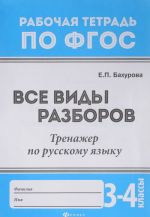 Vse vidy razborov. Trenazher po russkomu jazyku.