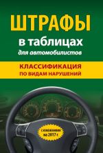 Штрафы в таблицах для автомобилистов с изм. на 2017 год (классификация по видам нарушений)