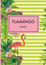 Bloknot. Mindfulness. Flamingo (format A5, na skobe, zeljonye poloski)