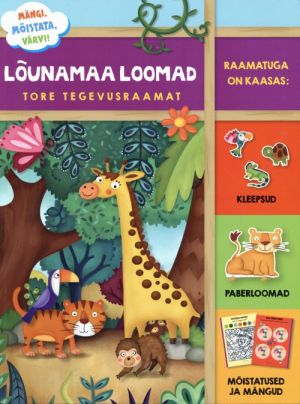 Lõunamaa loomad. tore tegevusraamat