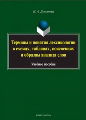 Термины и понятия лексикологии в схемах, таблицах, пояснениях и образцы анализа слов. Учебное пособие