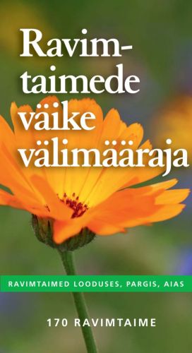 Ravimtaimede väike välimääraja. ravimtaimed looduses, pagis, aias