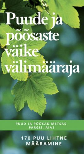 Puude ja põõsaste väike välimääraja. puud ja põõsad metsas, pargis, aias