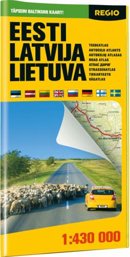 Атлас дорог. Эстония. Латвия. Литва / Regio Baltimaade teedeatlas. Eesti, Latvija, Lietuva