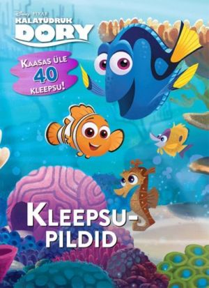 Kalatüdruk dory. kleepsupildid