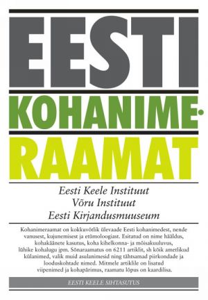 Eesti kohanimeraamat