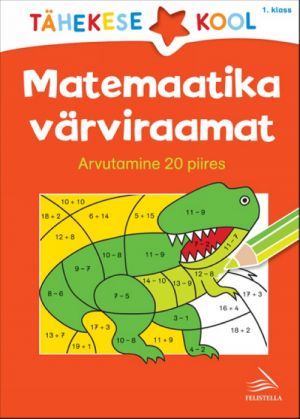 Matemaatika värviraamat. arvutamine 20 piires