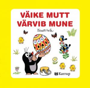 Väike mutt värvib mune