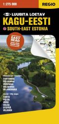 Regio kagu-eesti turismikaart 1:275 000