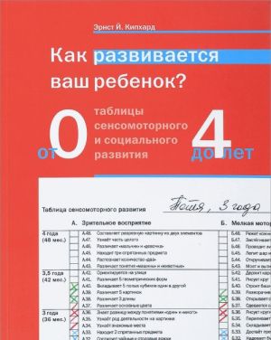 Как развивается ваш ребенок? Таблицы сенсо-моторного развития, игры и упражнения. От рождения до 4 лет