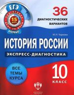 История России. 10 класс. 36 диагностических вариантов