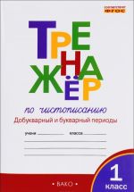 Тренажёр по чистописанию. 1 класс. Добукварный и букварный периоды