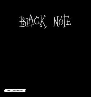 Black Note. Albom dlja risovanija na chernoj bumage