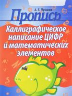 Propis. Kalligraficheskoe napisanie tsifr i matematicheskikh elementov