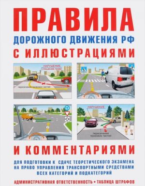 Правила дорожного движения с иллюстрациями и комментариями. Ответственность водителей (таблица штрафов и наказаний)