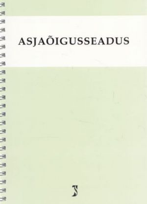 ASJAÕIGUSSEADUS. SEISUGA 15.10.2011