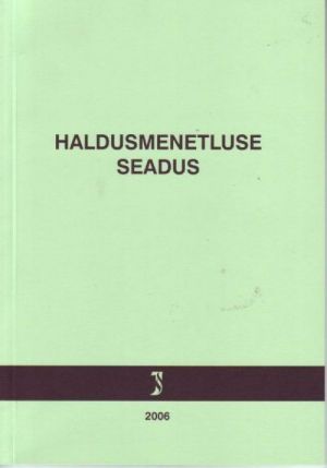 HALDUSMENETLUSE SEADUS