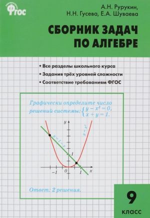 Algebra. 9 klass. Sbornik zadach