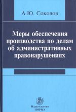 Mery obespechenija proizvodstva po delam ob administrativnykh pravonarushenijakh