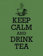 Книга для записи рецептов. KEEP CALM and DRINK TEA