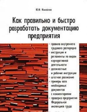 Как правильно и быстро разработать документацию предприятия