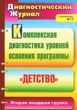 Kompleksnaja diagnostika urovnej osvoenija programmy "Detstvo". Vtoraja mladshaja gruppa