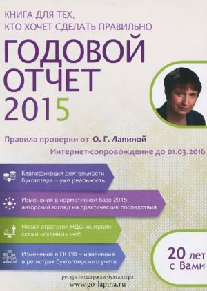 Годовой отчет 2015. Правила проверки от О. Г. Лапиной