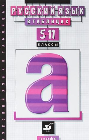 Russkij jazyk v tablitsakh. 5-11 klassy. Uchebnoe posobie