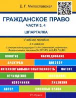 Гражданское право. Части 3, 4. Шпаргалка